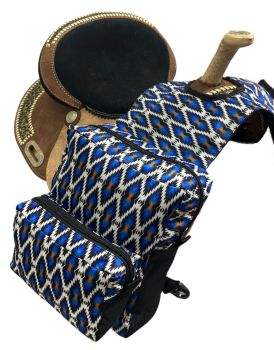 Showman Midnight Mountain Nylon Horn Bag #3